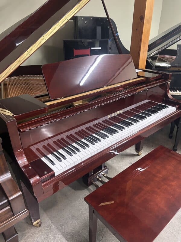 Kawai 5' Baby Grand GM12 Mahogany - Made in Japan - Image 5