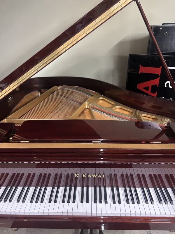 Kawai 5' Baby Grand GM12 Mahogany - Made in Japan - Image 7