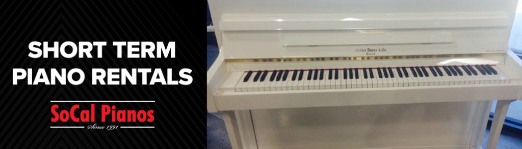 Short Term Piano Rentals